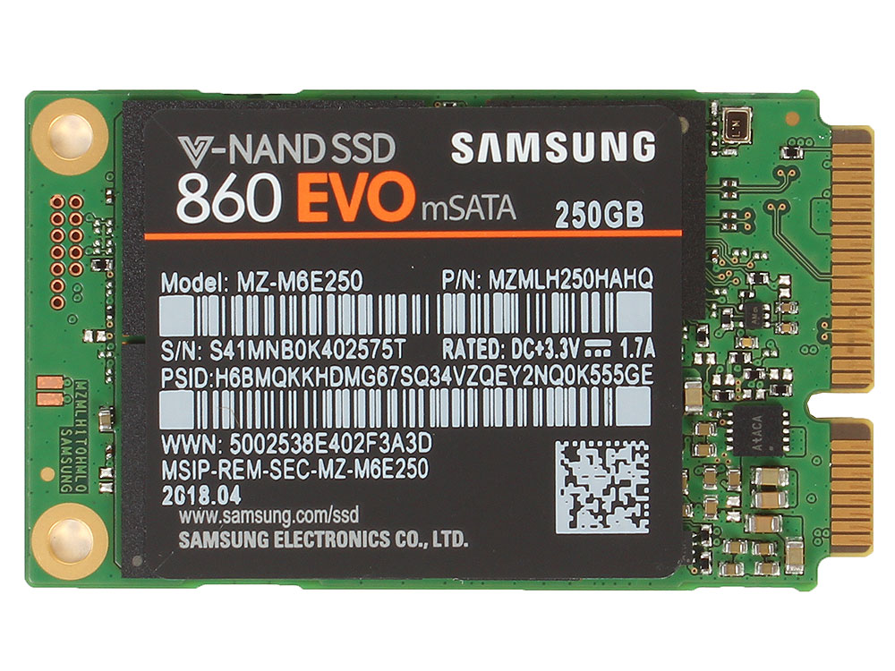 Ssd Накопитель Samsung 860 Evo 250гб