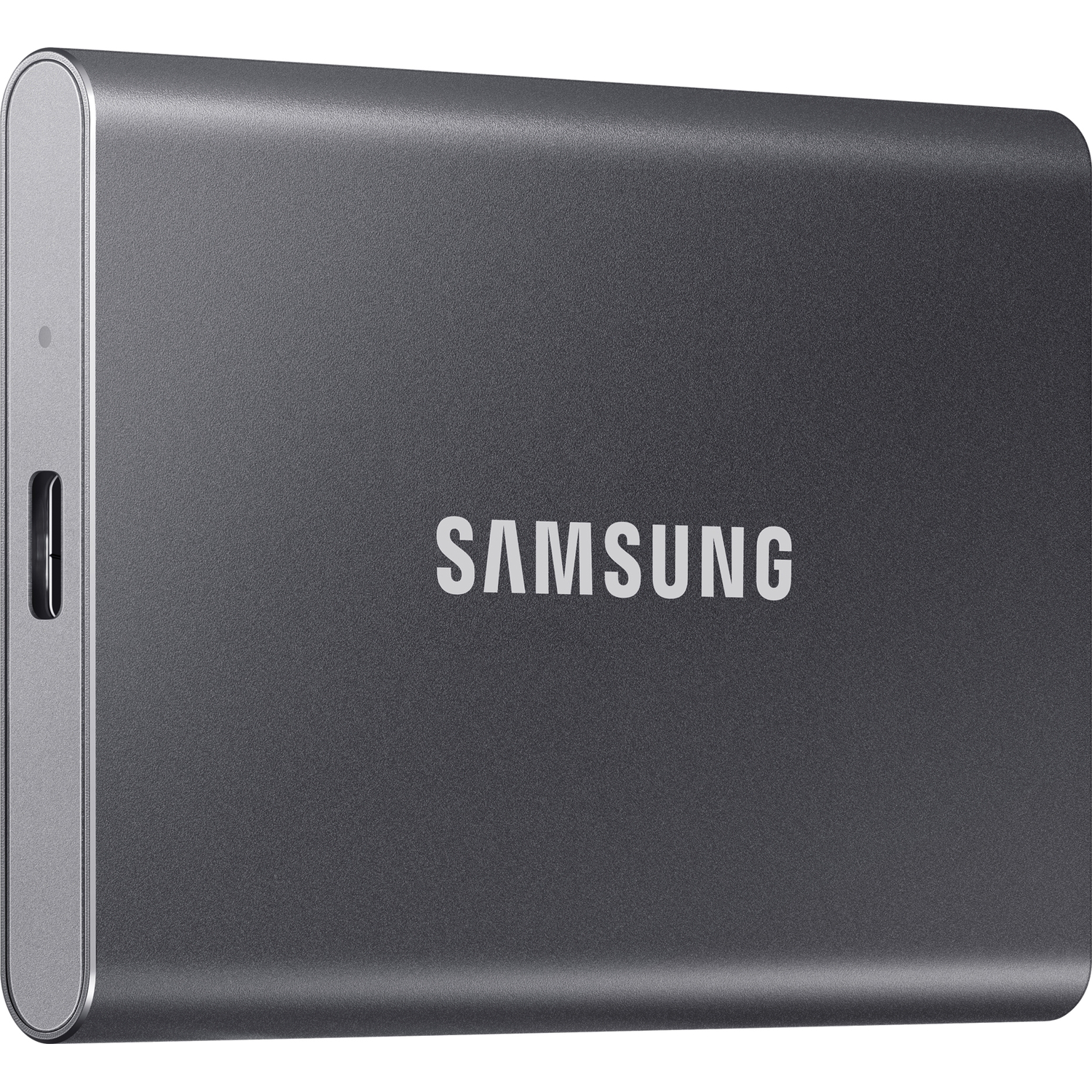 Внешние HDD и SSD Внешние HDD и SSD/ Samsung External SSD T7, 500GB,  Type-C, USB 3.2 Gen2, R/W 1050/1000MB/s, 85x57x8mm, Titan Gray купить в  Иркутске. Цена на Внешние HDD и SSD Внешние