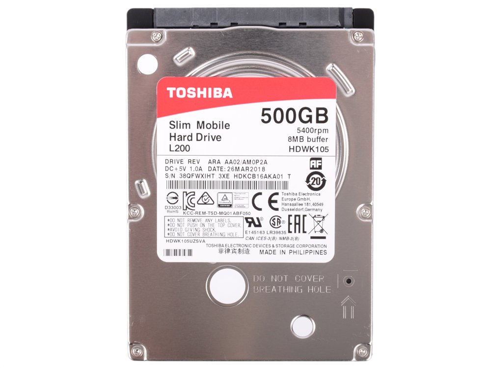 Фактор 500 2. Toshiba 500 ГБ hdwk105uzsva. Какая скорость диска Toshiba l200. Toshiba hdwk105uzsva.