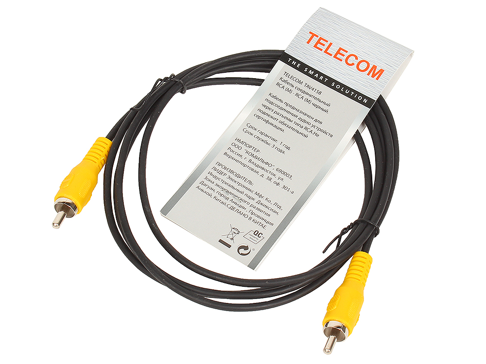 Купить Соединительный Кабель Rca Rca