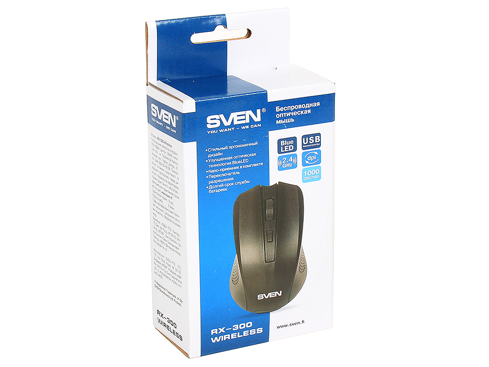 Sven rx 300 wireless. Мышь Sven RX-300 Wireless. Sven RX-300 Wireless Black. Мышь Sven RX-300 Black USB.