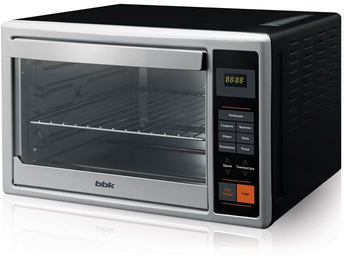 Мини-печь BBK OE3074D 28л. 1500Вт черный/серебристый
