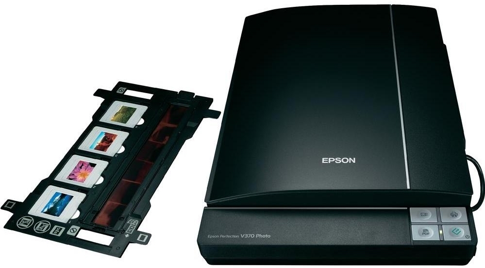 Сканер Epson Perfection V370 Photo (A4, 4800x9600 dpi, CCD, 3.2D, Слайд-адаптер, USB)