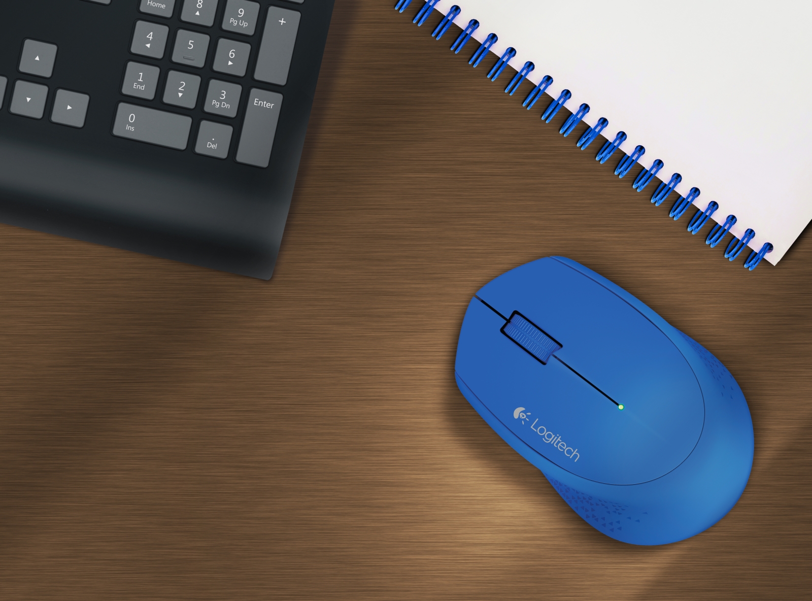 Logitech Wireless Mouse m280 Blue