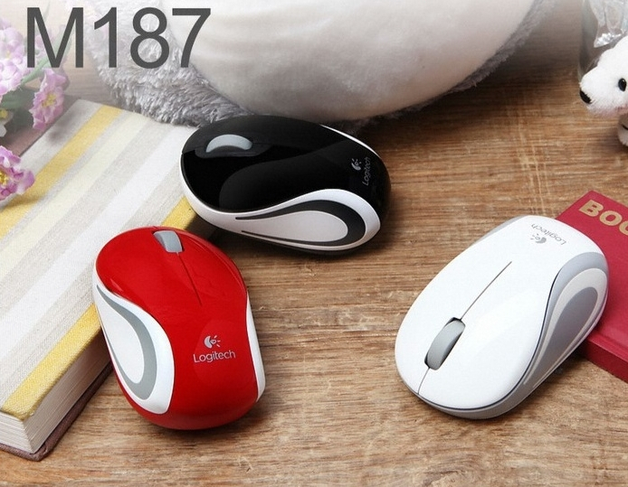 Мышь Logitech M187 Optical Mouse <910-002731/910-002736>