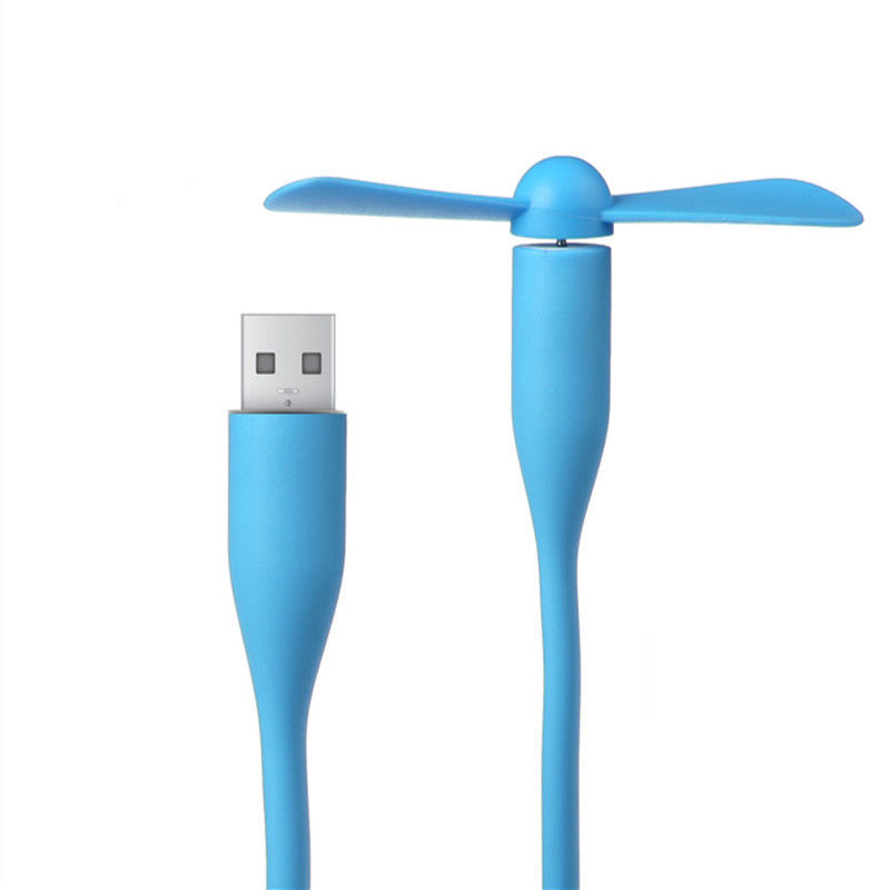 Объявления Usb-Вентилятор Xiaomi Mini Usb Fan Blue (На Гибкой Ножке, Высококачественный Вентилятор С Шумом Ниже Лодейное Поле