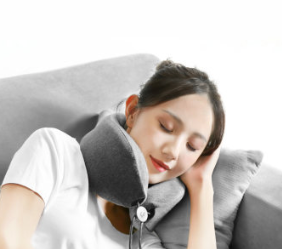 Xiaomi Le Fan Massage Sleep Neck Pillow Gray