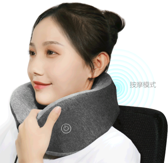 Xiaomi Le Fan Massage Sleep Neck Pillow Gray