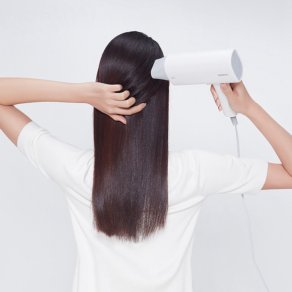 Фен Xiaomi Smate Hair Drier Blower White (электрический фен, белый пластик, мощность 1600Вт)
