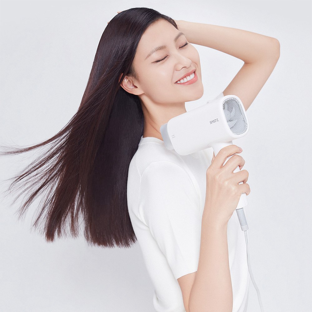 Фен Xiaomi Smate Hair Drier Blower White (электрический фен, белый пластик, мощность 1600Вт)