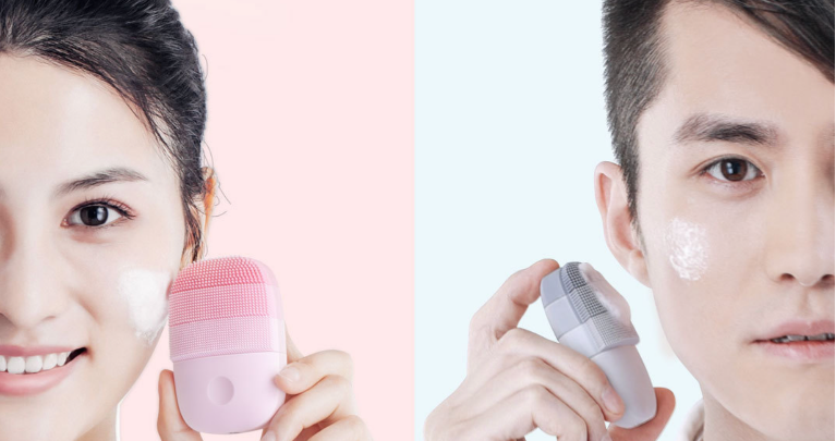 Аппарат для ультразвуковой чистки лица Xiaomi inFace Electronic Sonic Beauty Facial Pink