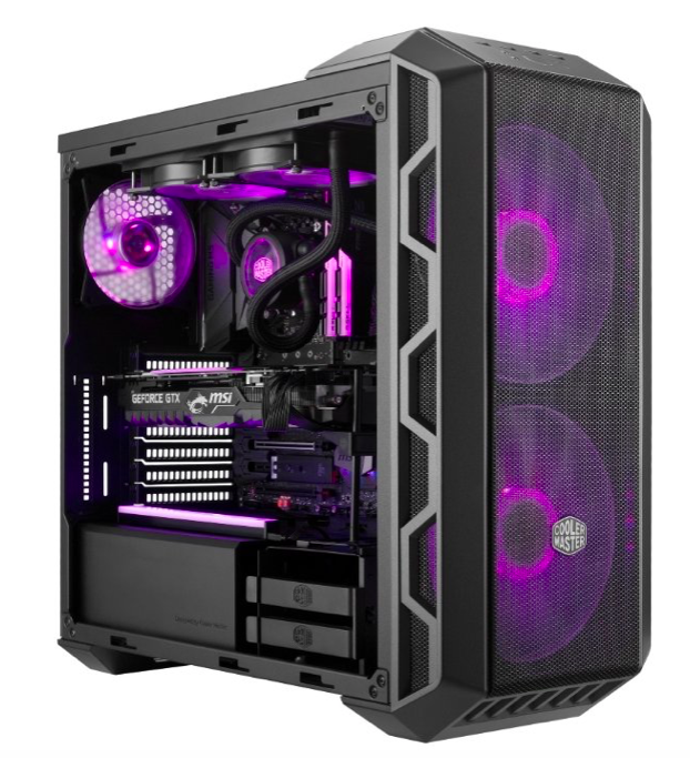 Магазин дешевых пк. Cooler Master MASTERCASE h500. Корпус Cooler Master h500. Кулер мастер мастер кейс h500. Cooler Master Case h500 RGB.