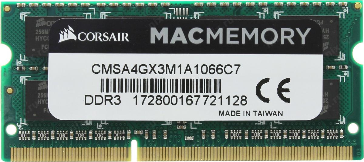 Память мгц. Модуль памяти Corsair cmso4gx3m1a1333c9 ddr3 - 4гб 1333, so-DIMM, Ret. Corsair cmsa8gx3m1a1600c11 ddr3l 8гб. Память ddr3 4gb 1066mhz Corsair cmsa4gx3m1a1066c7 RTL pc3-8500 cl7 so-DIMM 204-Pin 1.5в. SODIMM Corsair Mac Memory [cmsa8gx3m2a1333c9] 8 ГБ.