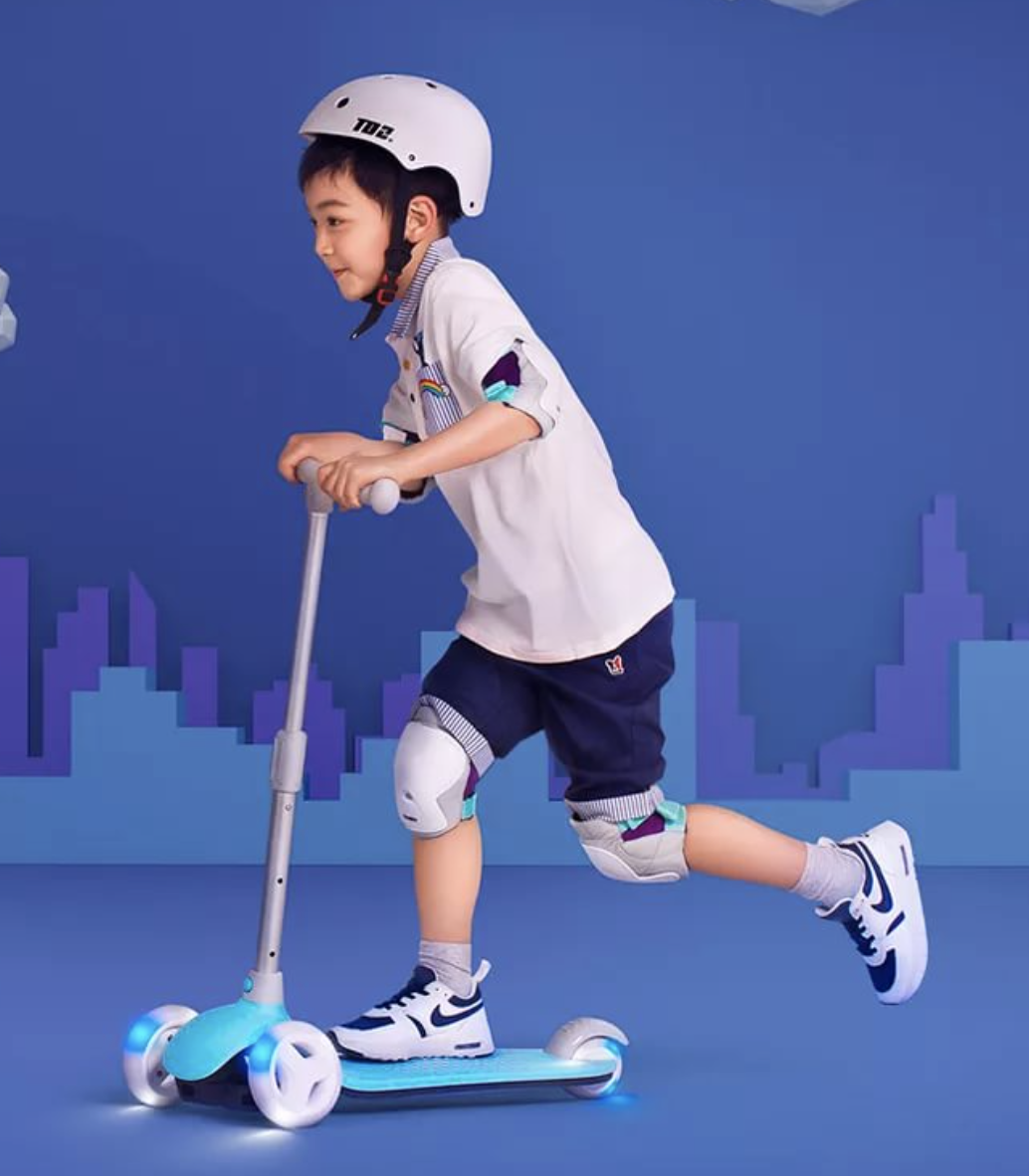 Детский самокат-кикборд Xiaomi MITU (Rice Rabbit) Scooter (FBC4018CN) Blue