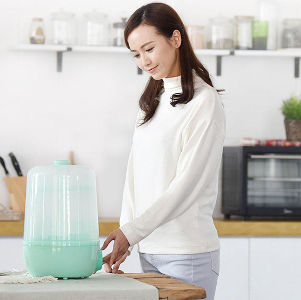 Стерилизатор для бутылочек Xiaomi Kola Mama Disinfection Dryer (Green)