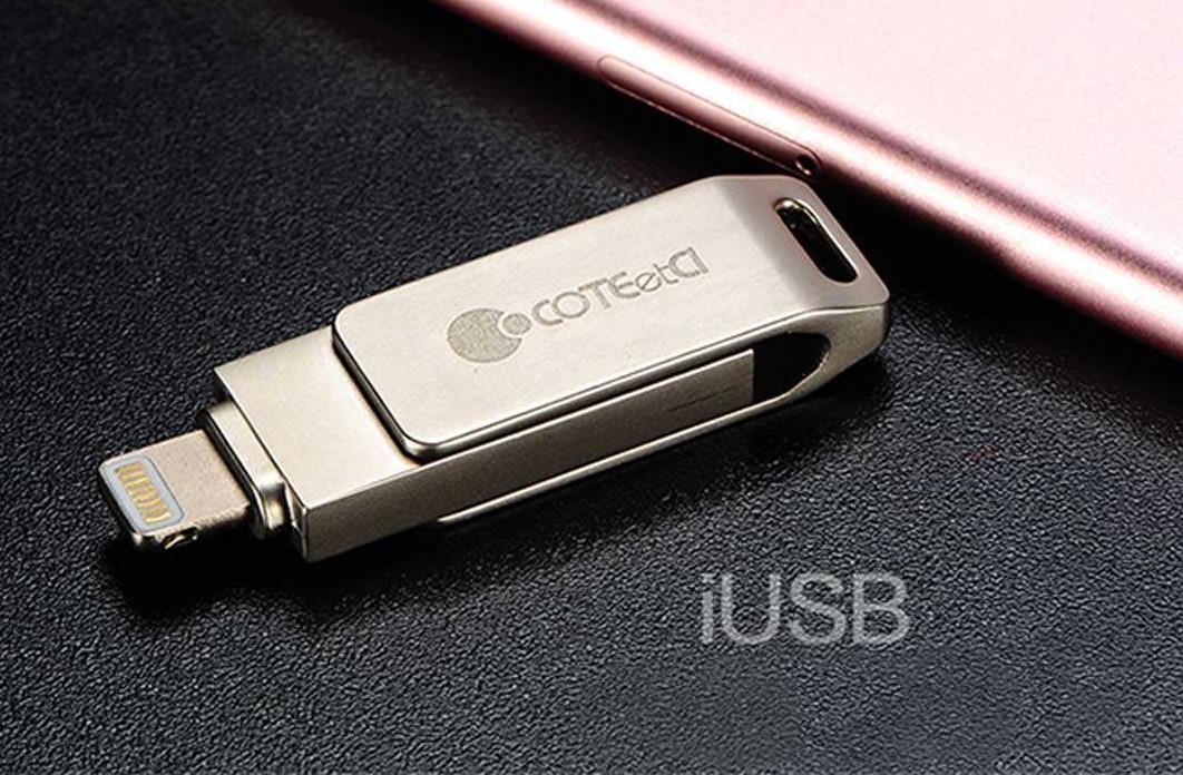 Флешка lightning usb. Флешка COTEETCI IUSB 128gb. Флешка COTEETCI IUSB 64gb. Флешка COTEETCI IUSB 32gb. IUSB Drive COTEETCI для Apple 64gb.