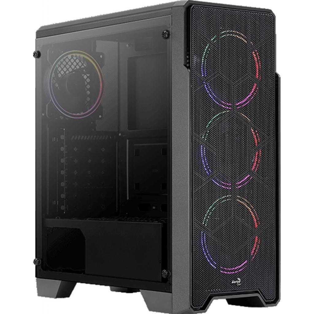 Корпус Aerocool Ore Saturn FRGB-G-BK-v1 черный без БП ATX 3x120mm 2xUSB2.0  1xUSB3.0 audio bott PSU купить в Иркутске. Цена на Корпус Aerocool Ore  Saturn FRGB-G-BK-v1 черный без БП ATX 3x120mm 2xUSB2.0 1xUSB3.0