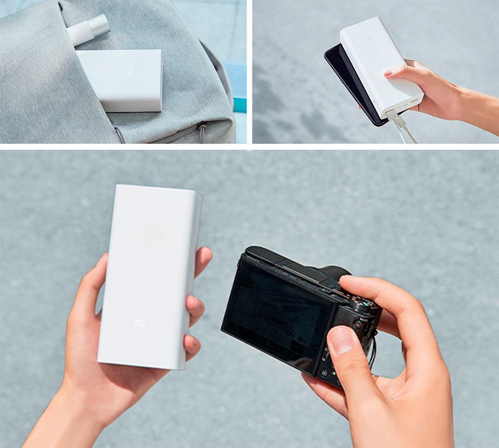 Внешний аккумулятор Xiaomi Mi Power Bank 3 30000mAh White <Витрина> купить  в Иркутске. Цена на Внешний аккумулятор Xiaomi Mi Power Bank 3 30000mAh  White <Витрина>: отзывы, описания, характеристики