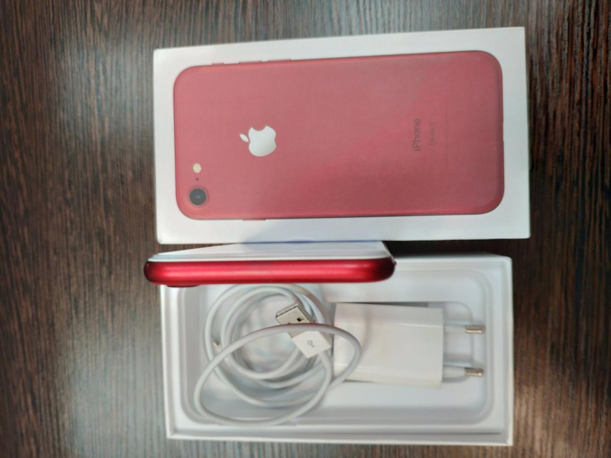 Apple iPhone 7 32Gb Red <Б/У, отличное состояние.> купить в Иркутске. Цена  на Apple iPhone 7 32Gb Red <Б/У, отличное состояние.>: отзывы, описания,  характеристики