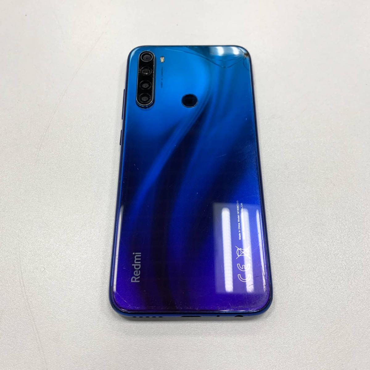 Xiaomi Redmi Note 8 3/32Gb Glacial Blue <Б/У, удовлетворительное состояние>  <Разбита задняя крышка> купить в Иркутске. Цена на Xiaomi Redmi Note 8  3/32Gb Glacial Blue <Б/У, удовлетворительное состояние> <Разбита задняя  крышка>: отзывы,