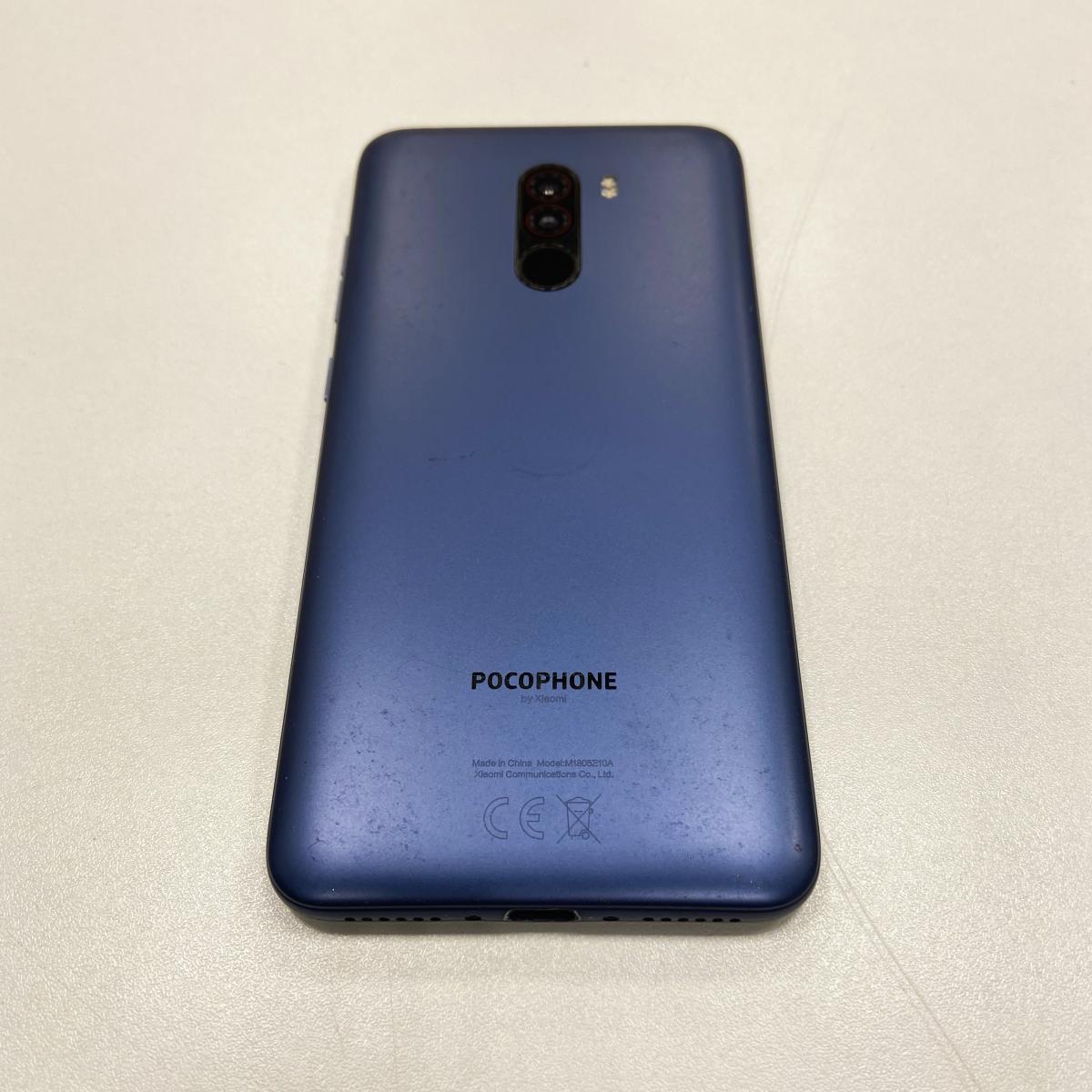 POCOPHONE F1 128Gb Blue <Б/У, удовлетворительное состояние> купить в  Иркутске. Цена на POCOPHONE F1 128Gb Blue <Б/У, удовлетворительное  состояние>: отзывы, описания, характеристики