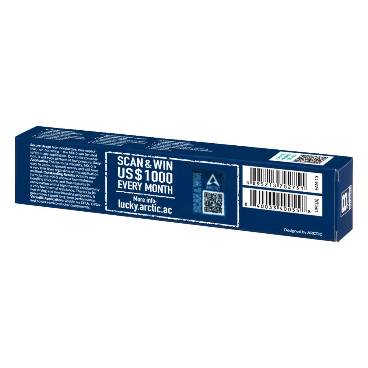 Термопаста MX-5 Thermal Compound 8-gramm ACTCP00047A купить в ...