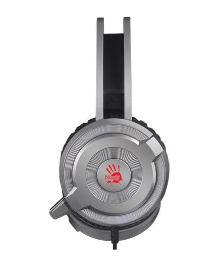 Наушники с микрофоном A4 Bloody G520S серый 2м мониторные USB оголовье ...