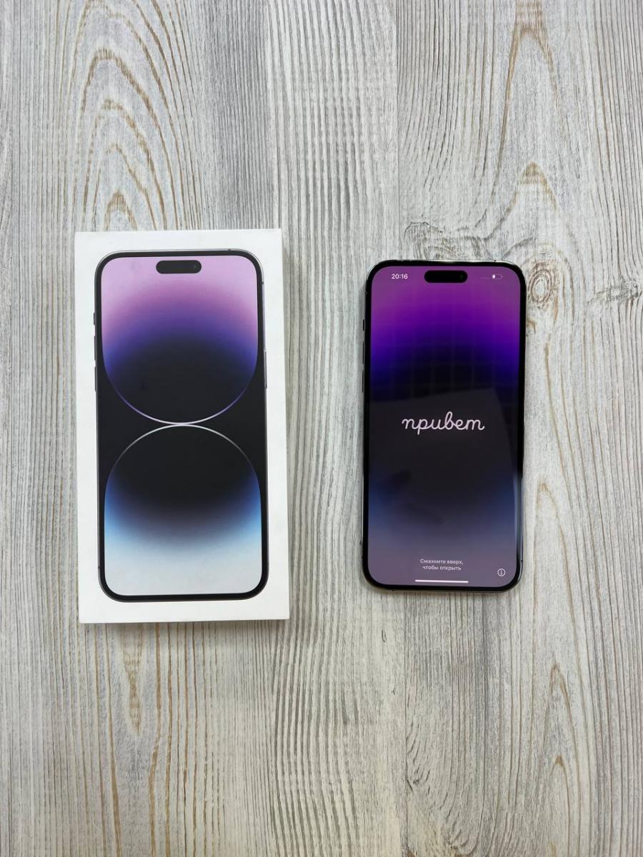 Телефон Apple IPhone 14 Pro Max 128GB Purple <Б/У Отличное состояние>  купить в Москве. Цена на Телефон Apple IPhone 14 Pro Max 128GB Purple <Б/У  Отличное состояние>: отзывы, описания, характеристики