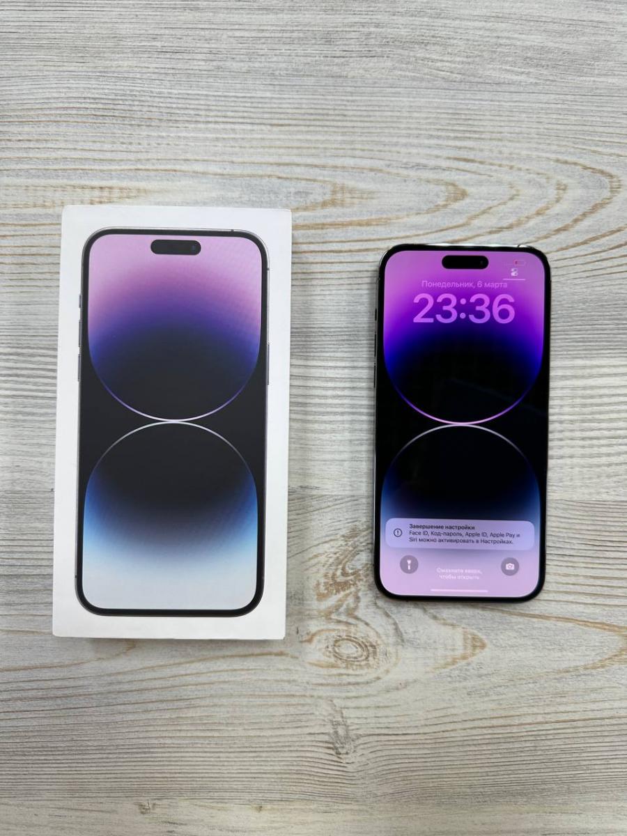 Телефон Apple IPhone 14 Pro Max 128GB Purple <Б/У Отличное состояние>  купить в Иркутске. Цена на Телефон Apple IPhone 14 Pro Max 128GB Purple  <Б/У Отличное состояние>: отзывы, описания, характеристики