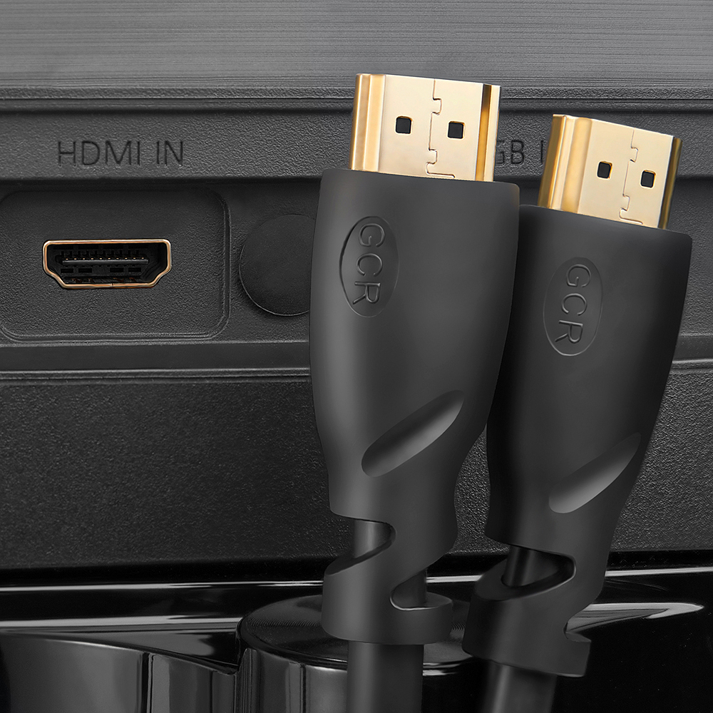 GCR Кабель 12.5m HDMI 1.4, 30/30 AWG, позолоченные контакты, FullHD,  Ethernet 10.2 Гбит/с, 3D, 4K, экран, GCR-54571 купить в Москве. Цена на GCR  Кабель 12.5m HDMI 1.4, 30/30 AWG, позолоченные контакты, FullHD,