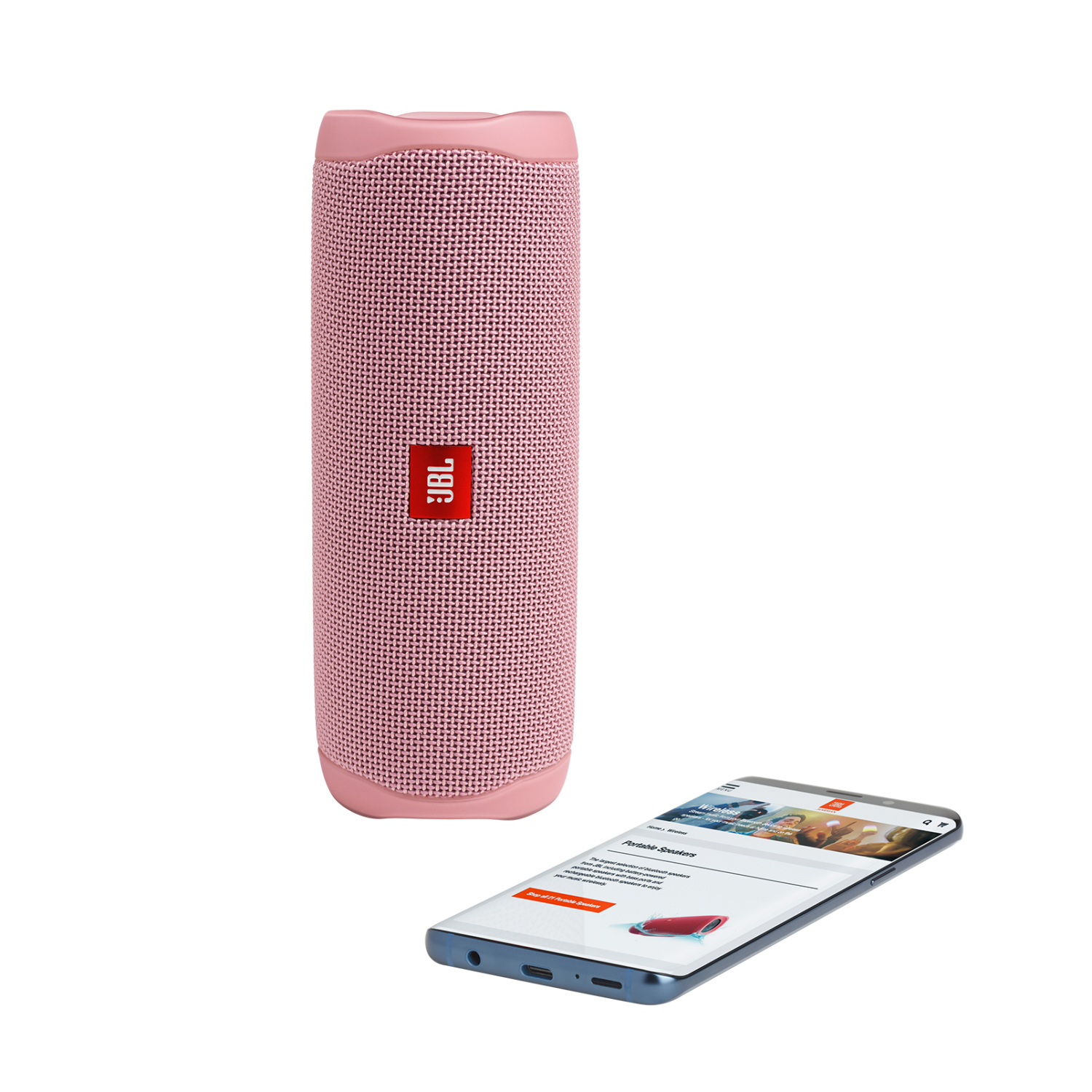 Портативная колонка JBL FLIP 5 да Цвет розовый 0.54 кг JBLFLIP5PINK купить  в Иркутске. Цена на Портативная колонка JBL FLIP 5 да Цвет розовый 0.54 кг  JBLFLIP5PINK: отзывы, описания, характеристики