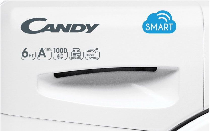 Стиральная машина Candy Smart CSS34 1062D1-07 класс: A загр.фронтальная ...