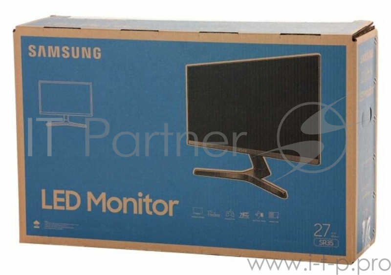 Монитор Samsung 27" S27R350FHI темно-серый IPS LED 16:9 HDMI матовая ...