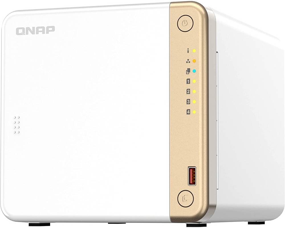 Сетевое хранилище NAS Qnap Original TS-462-2G 4-bay настольный Celeron  N4505 купить в Иркутске. Цена на Сетевое хранилище NAS Qnap Original  TS-462-2G 4-bay настольный Celeron N4505: отзывы, описания, характеристики