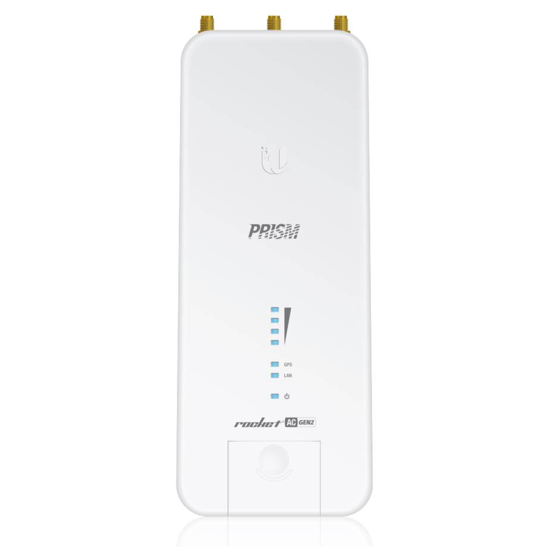 Точка доступа UBIQUITI RP-5AC-Gen2 Rocket 5AC PRISM Gen 2 Радиоустройство 5  ГГц, PtMP/PtP, airMAX ac, 2x RP-SMA, фильтры airPrism, GPS Sync купить в  Иркутске. Цена на Точка доступа UBIQUITI RP-5AC-Gen2 Rocket 5AC