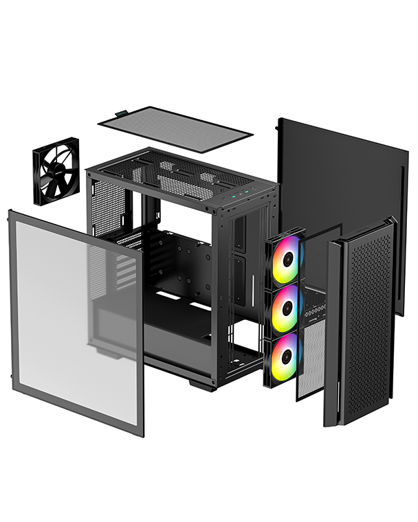 Deepcool cg540. Корпус Deepcool cg560. R-cg540-bkage4-g-1. Deepcool cg540 [r-cg540-bkage4-g-1] черный. Deepcool cg540 Black