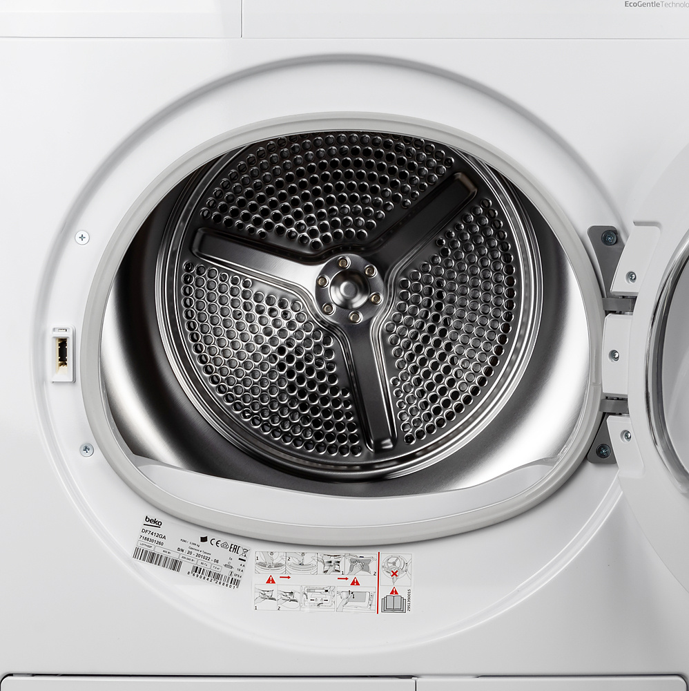 Сушильная машина Beko DF7412GA кл.энер.:A+ макс.загр.:7кг белый купить в  Иркутске. Цена на Сушильная машина Beko DF7412GA кл.энер.:A+ макс.загр.:7кг  белый: отзывы, описания, характеристики