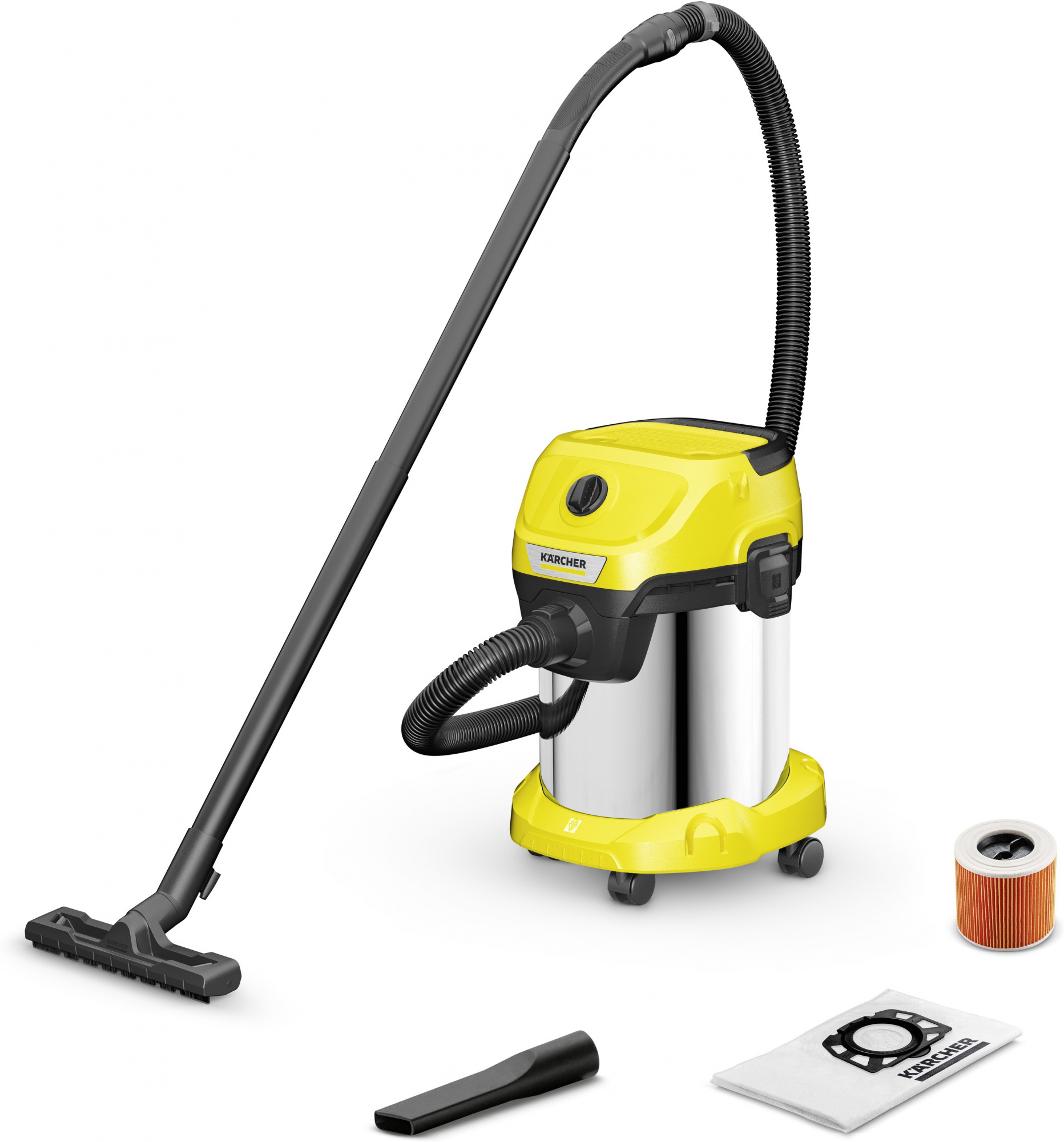 Karcher WD 3 S V-17/4/20 купить в Иркутске. Цена на Karcher WD 3 S  V-17/4/20 : отзывы, описания, характеристики