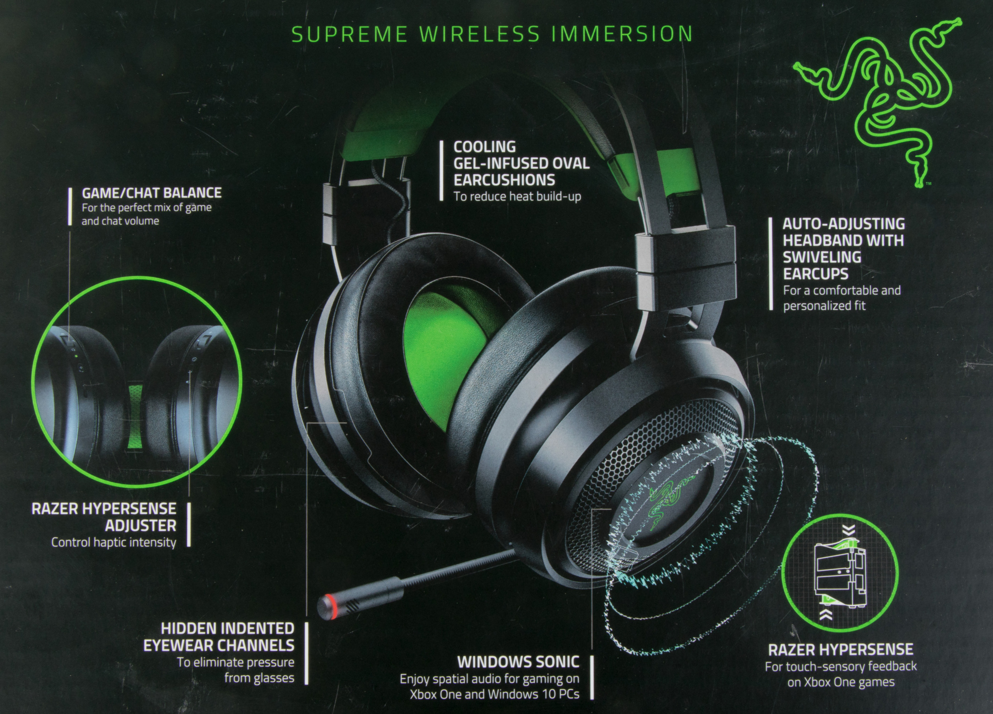 Гарнитура Razer Nari Ultimate for Xbox One Гарнитура Razer Nari Ultimate  for Xbox One/ Razer Nari Ultimate for Xbox One – Wireless Gaming Headset  купить в Иркутске. Цена на Гарнитура Razer Nari