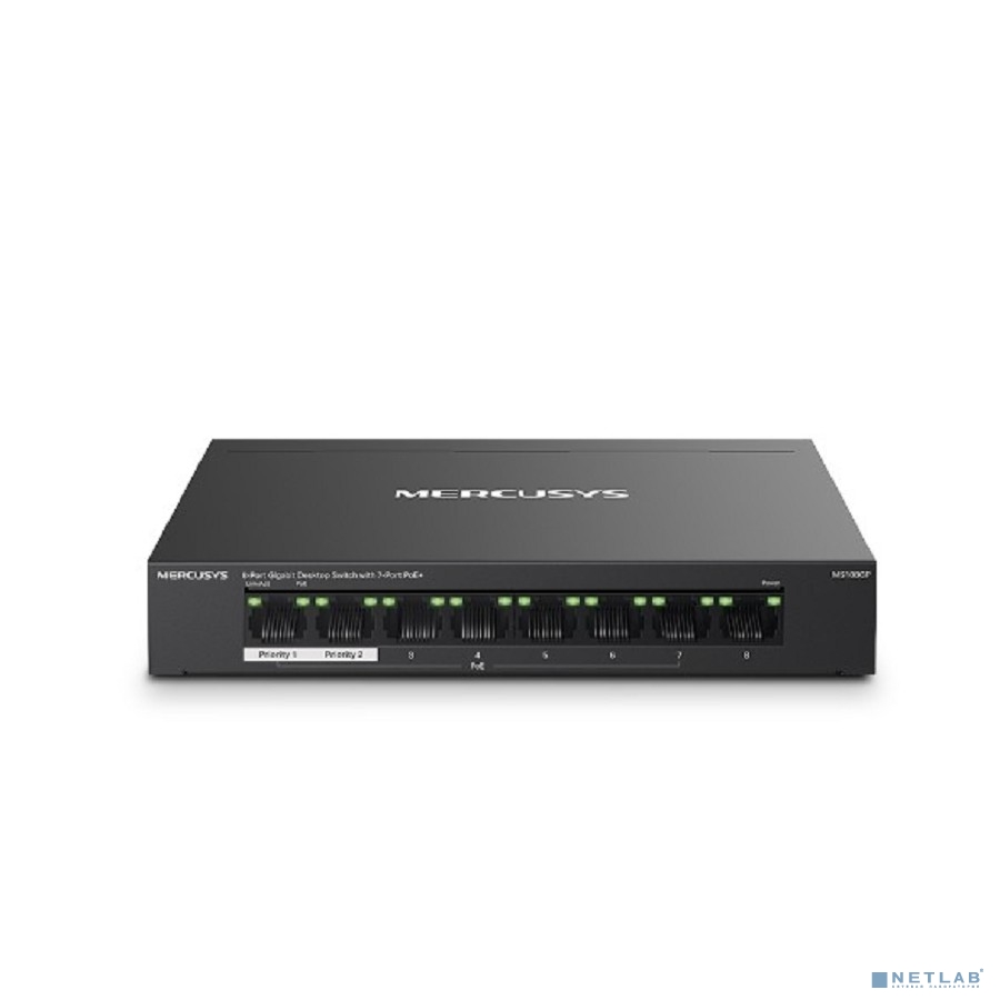 Mercusys MS108GP, 8-Port