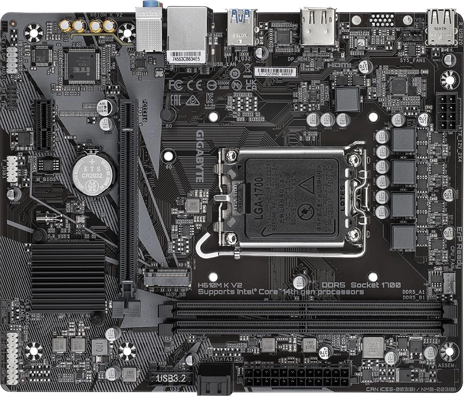 Gigabyte H610M K