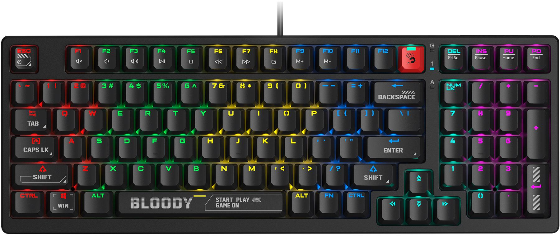 Клавиатура A4Tech Bloody