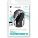 Мышь Logitech M187 Optical Mouse <910-002731/910-002736>