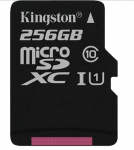 MicroSDXC 256Gb Kingston