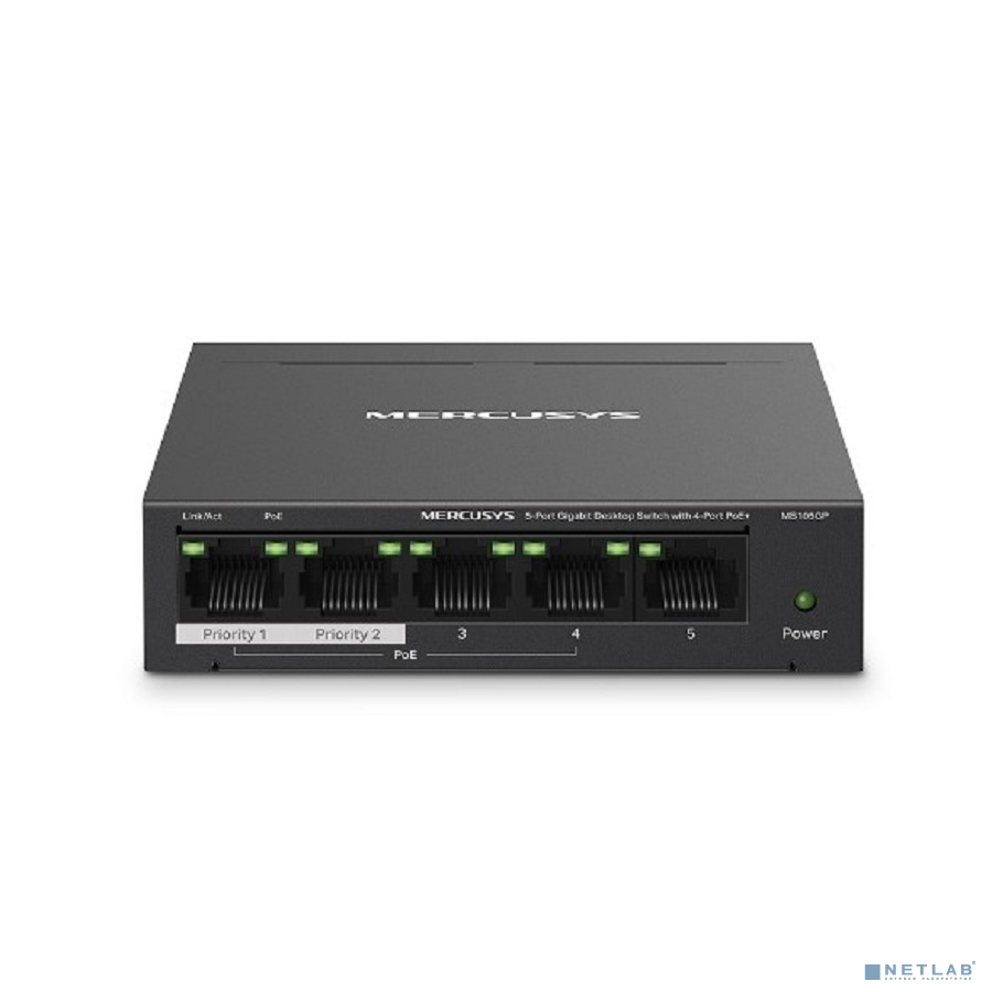 Mercusys MS105GP, 5-Port
