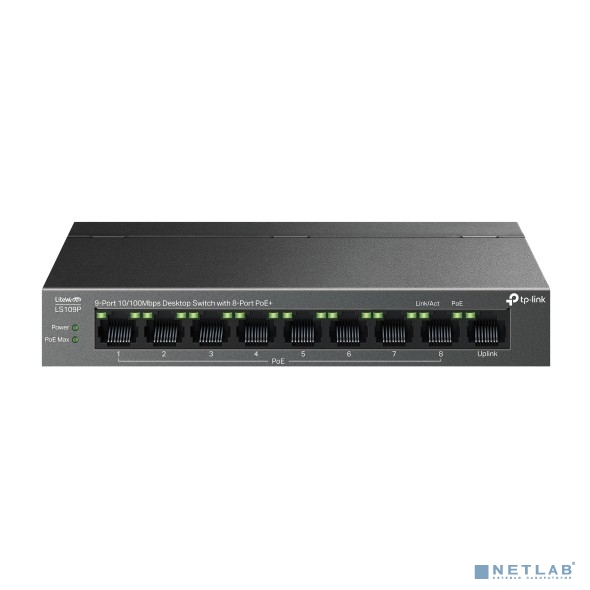 TP-Link LS109P, 9-Port