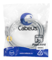 Cabeus PC-UTP-RJ45-Cat.5e-3m-LSZH Патч-корд