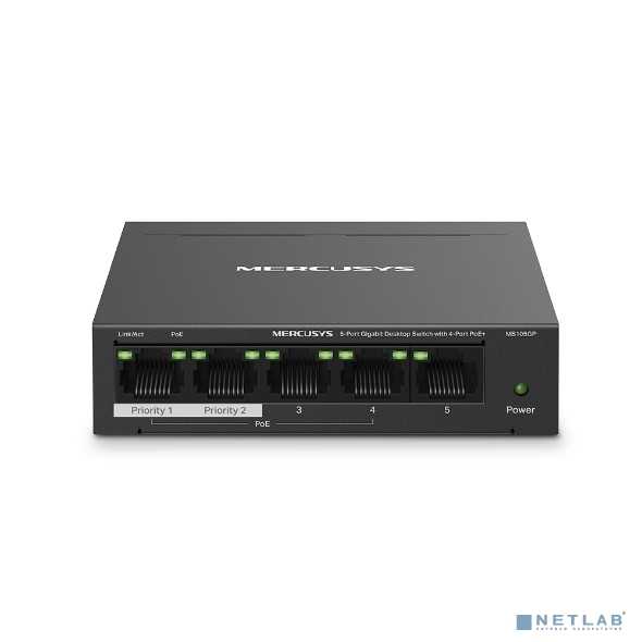 Mercusys MS105GP, 5-Port