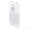 Perfeo Powerbank 10000 mah + Micro usb /In Micro usb /Out USB 1 А, 2.1A/ White 