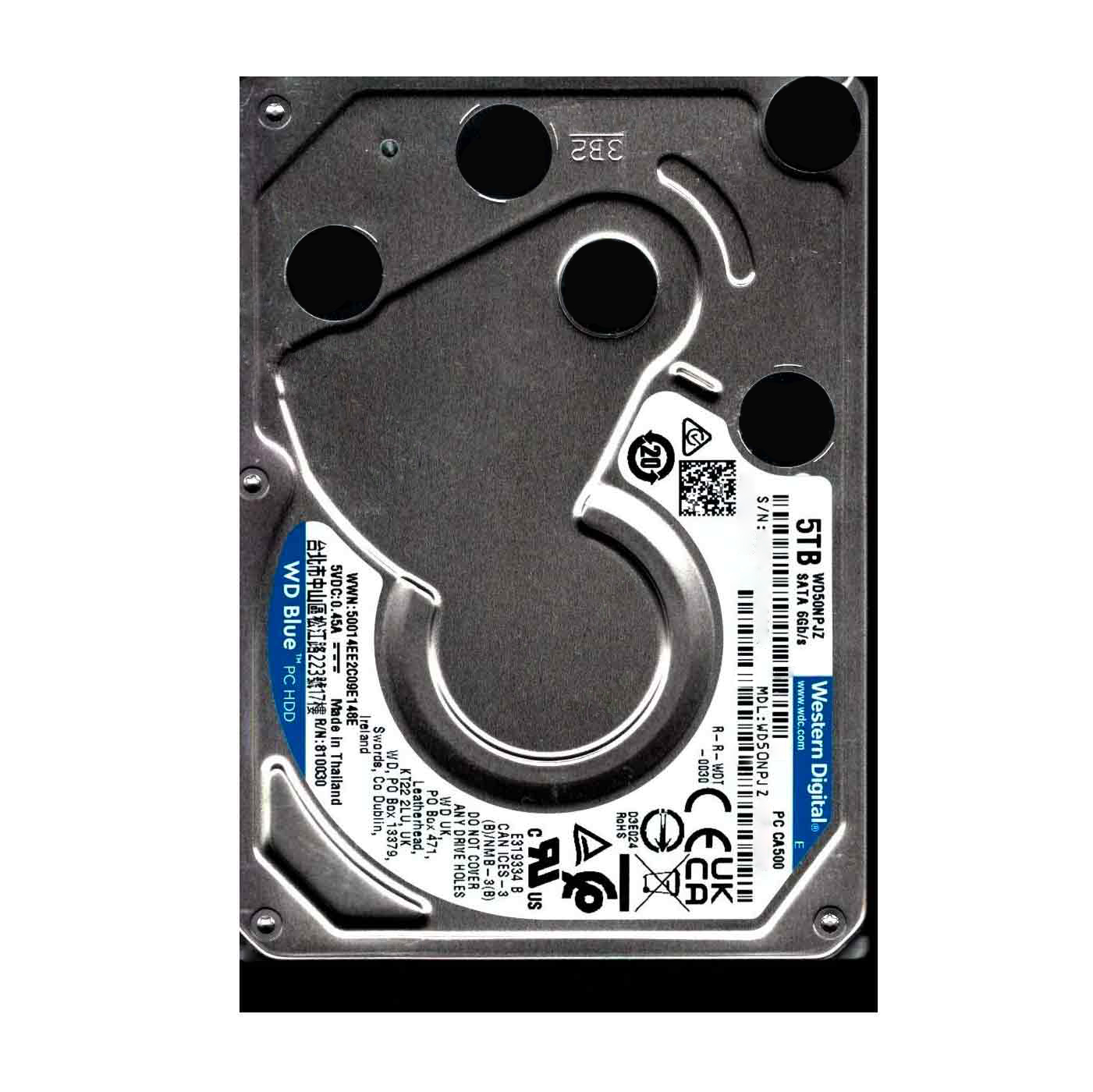 5Tb WD SATA3